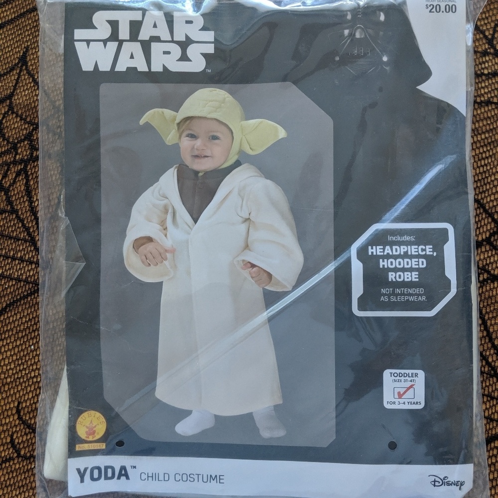 *NEW* Disney Yoda Costume